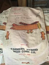 Farmer Hybrid Seed Corn Co. Sacks Hampton, Iowa