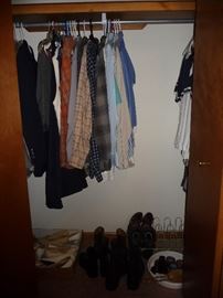 assorted clothes , shoes