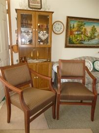modern side chairs / small hutch FULL