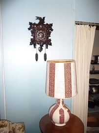 Ukrainian lamp / cuckoo clock