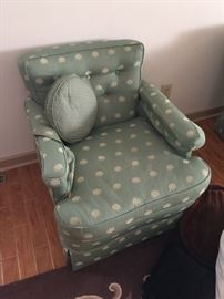 Pair of these mint green chairs