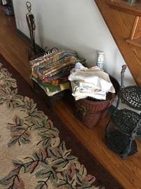 Some rugs and baskets