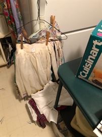 vintage aprons ironed and ready for your next party