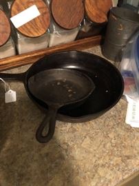cast iron two good sizes