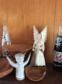 angels of pottery among the bowls