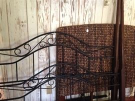 Black headboard and footboard - king size