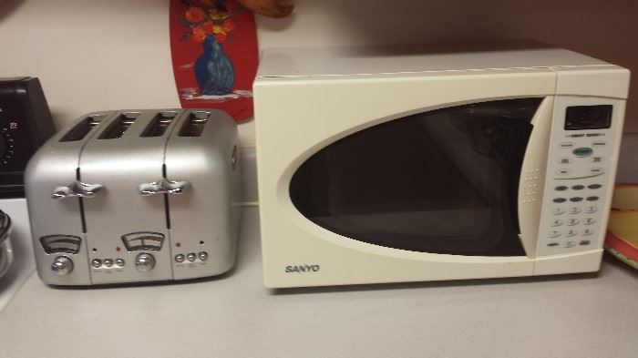Toaster and microwave