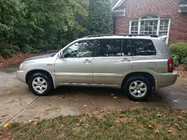 2001 TOYOTO HIGHLANDER 149K MILES V6 AWD LIMITED