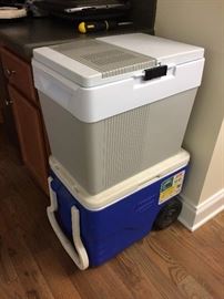 Kool-a-tron portable fridge, wheeled cooler