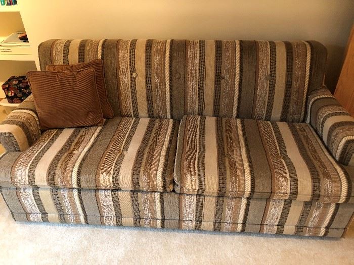 Pullout couch perfect for guests