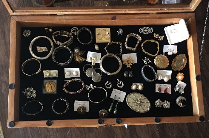 Vintage jewelry, Monet, Trifari, Avon, Lew Segel and much more