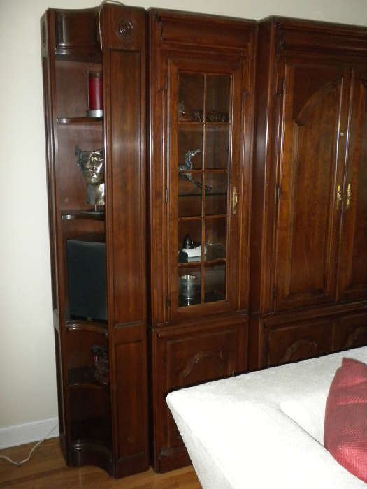 Harden Entertainment Center and Cabinet