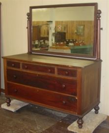 Large Mahogany Dresser