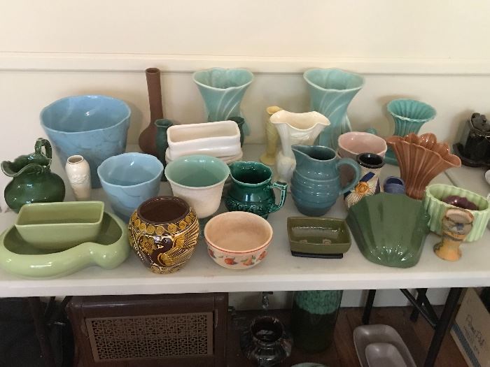 Mid century pottery