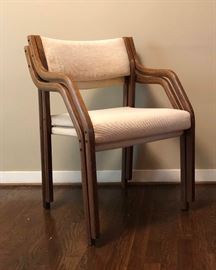 Mid-cent Stacking Chairs