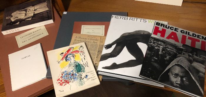Rare Art & Other Books Incl Gardening & Photography
