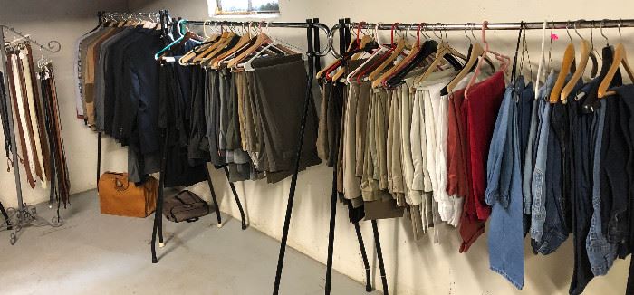 Welcome to Leo's REALLY BIG Closet. More Than Shown