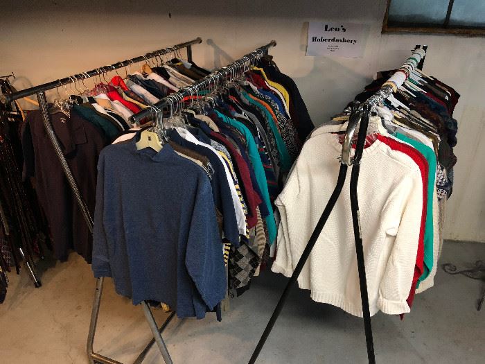 Welcome to Leo's REALLY BIG Closet. More Than Shown
