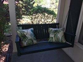Wood Porch Swing