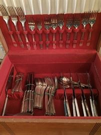 Community Silver Plate Flatware in Box / Deauville 1929