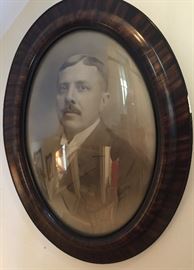 Antique Family Photo with Great Frame