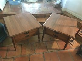 End tables solid wood
