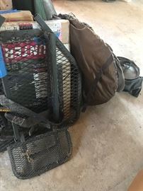 Tree stand hunting blinds