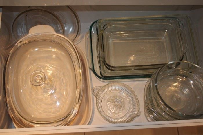 Casseroles and Glass Baking Pans