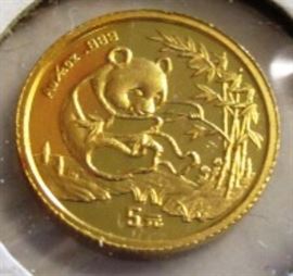 1994 1/20 oz China Gold Panda