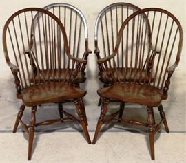 Modern History set of Windsor chairs