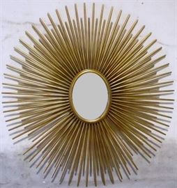 Modern History sunburst mirror