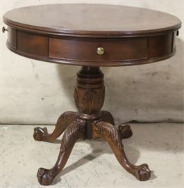 Drum table by Sherrill