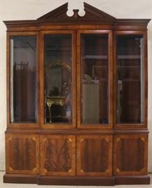 Inlaid breakfront by Hekman