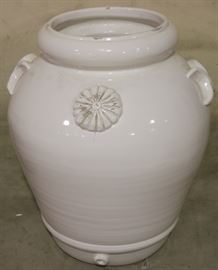 Large pottery vase
