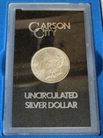 1883 UNC Carson City Silver Dollar