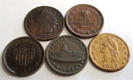 Civil War Tokens