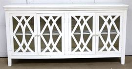 Iron Butterfly 4 door credenza