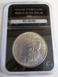 1883 UNC Morgan Silver Dollar