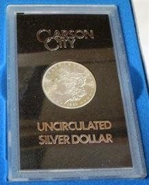 1884 UNC Carson City Silver Dollar