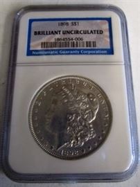 1898 BU Morgan Silver Dollar