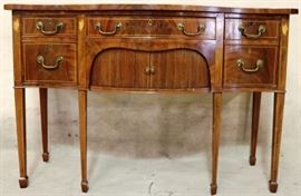 English inlaid buffet