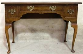 English walnut lowboy