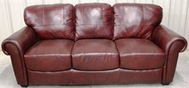Leather Italia sofa