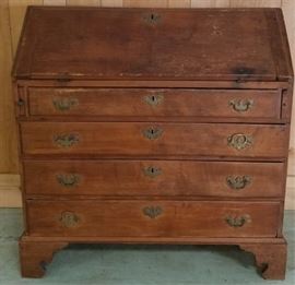 19th Century dovetailed secretary