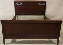 Mahogany bed