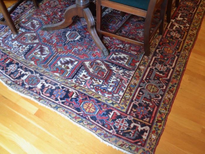 Oriental rug, approx. 8'10" X 6'11"