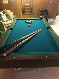 Pool Table & Accessories!
