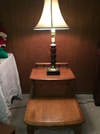 Retro Lamp & End Table!