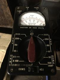 Vintage Triplett Voltmeter!