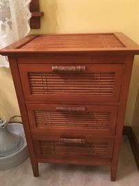 Bamboo/Wood Cabinet!